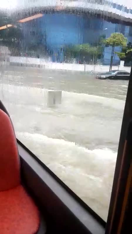 Flood in Singapore