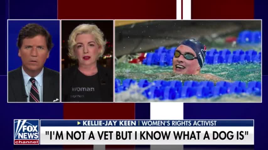 Kellie-Jay Keen joins Tucker Carlson to talk about women's rights
