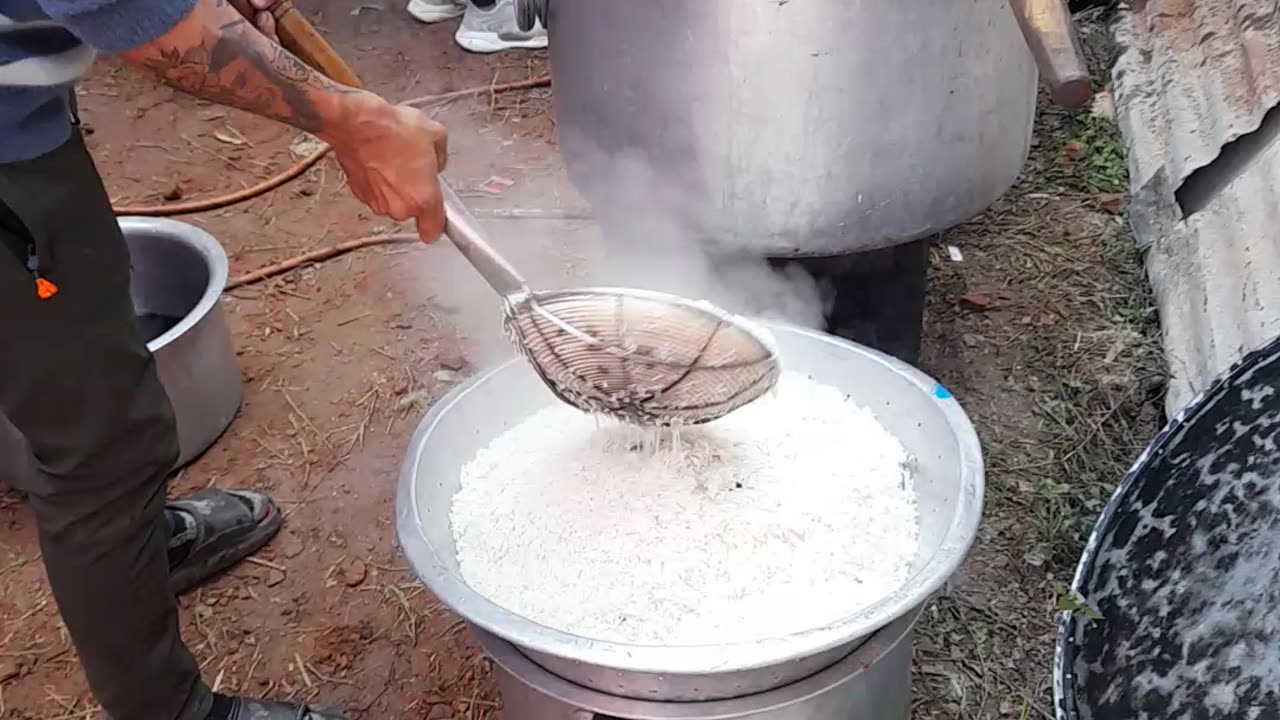 Cooking pulau