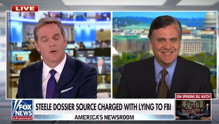 Jonathan Turley on Durham's new arrest 11/5/21