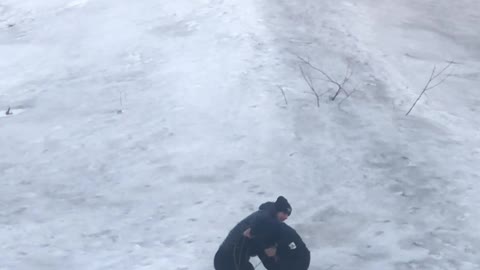Walking on Snow in Spring is Hard