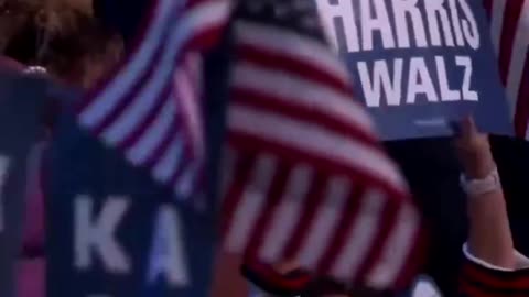 DNC cameras zoomed in on a baby in the audience when Kamala Harris discussed abortions.