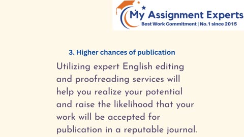 BENEFITS OF PROOFREADING