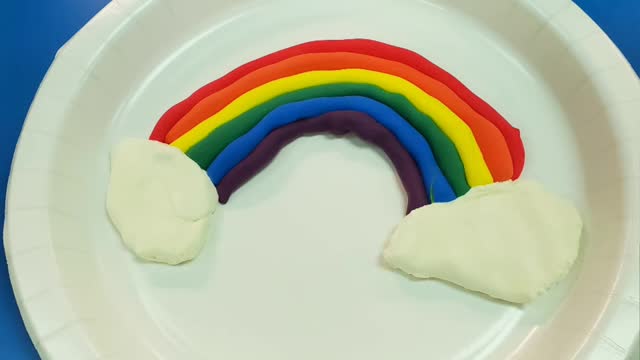 Color Theory Rainbows for kids