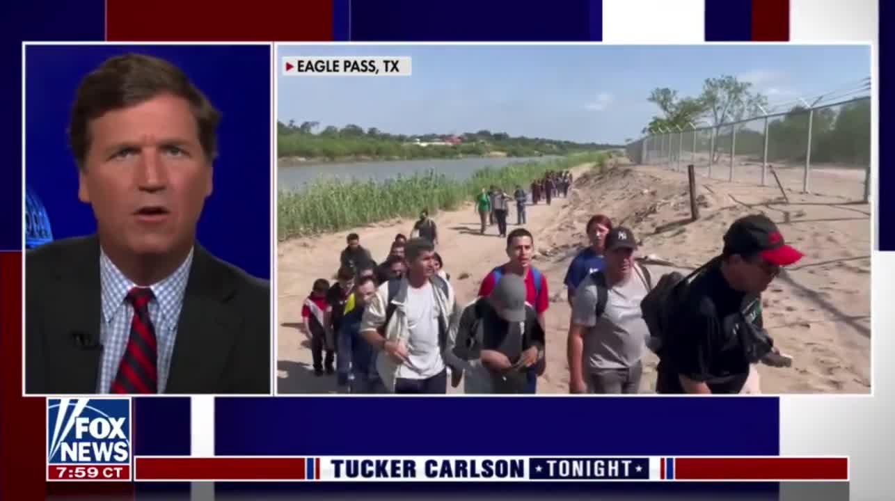 Tucker: Biden Is Giving Illegals Food You Can't Buy