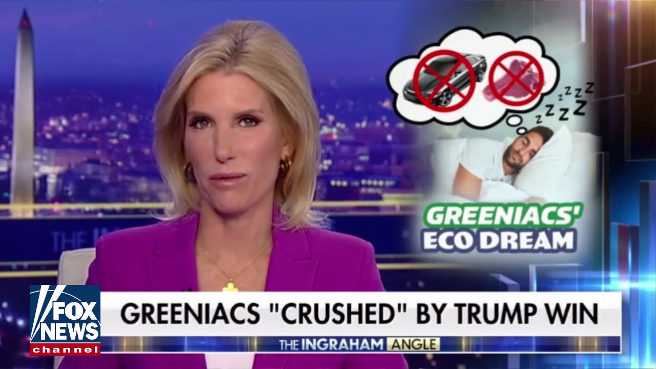 Laura Ingraham on how climate crazies want to control your life,
