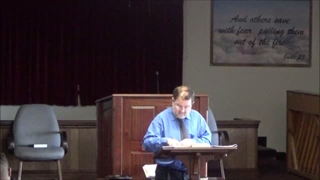 NTBC Adult Sunday School, 28 Aug 22