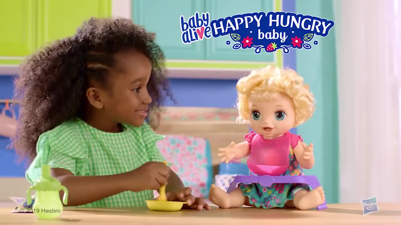 Baby alive hungry