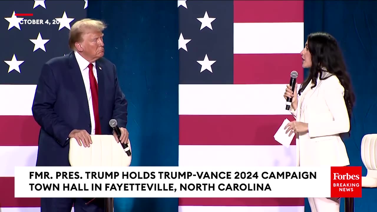 Trump Asked Point Blank- How Will You Stop The Trafficking Of Women And Children Into The U.S.-