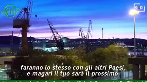 scontri a Trieste il 18 ottobre 2021 sintesi (in inglese ed italiano)