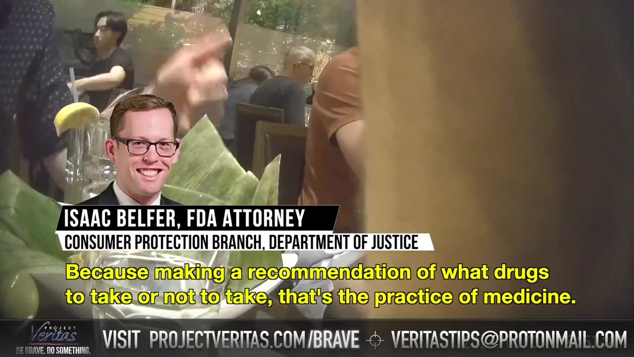 DOJ Lawyer Caught on Camera Admitting the FDA’s Campaign Against Ivermectin was a Mistake…