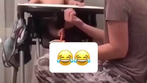 His laugh funny baby