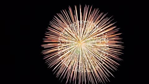 This firework is worth a few extra seconds to see the end. It's beautiful
