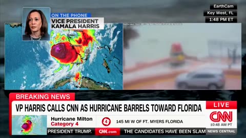 Kamala Harris Complains About Hurricane Being Politicized