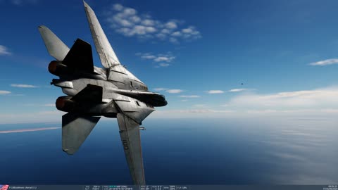 F-14B vs F-4E Veteran AI pilot IRIAF External view