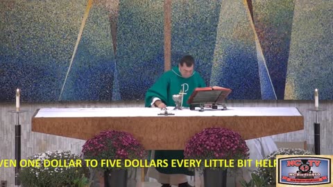 NCTV45 CATHOLIC MASS HOLY SPIRIT PARISH (ST VITUS) 9:00 AM TUESDAY NOV 5 2024