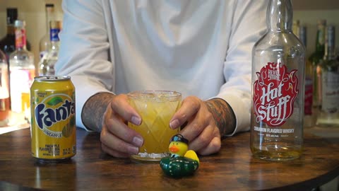 Donald Hardesty - Revel Stoke Hot Stuff Cinnamon Whisky & Fanta Pineapple Soda
