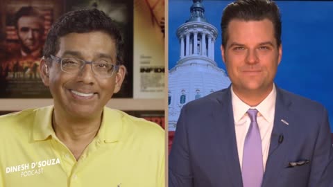 Dinesh D'Souza interviews Matt Gaetz on being framed by DS