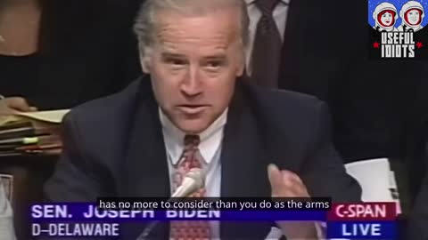 Joe Biden mocking Scott Ritter in 1998: "Scotty Boy" & "It's above your pay grade"