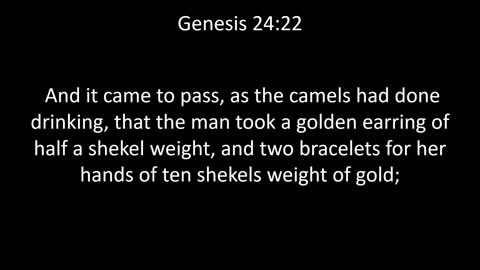 KJV Bible Genesis Chapter 24