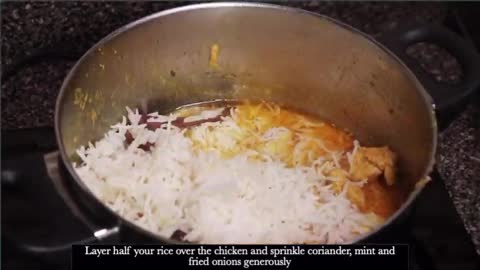 Hyderabadi Chicken Biryani | Recipes | Cooking Video