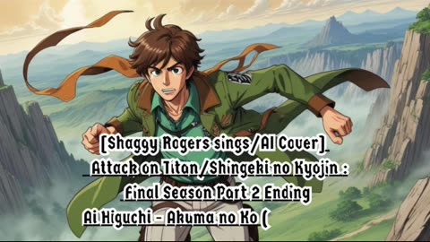 [Shaggy Rogers sings/AI Cover] Attack on Titan : Final Season P2 Ending | Ai Higuchi - Akuma no Ko