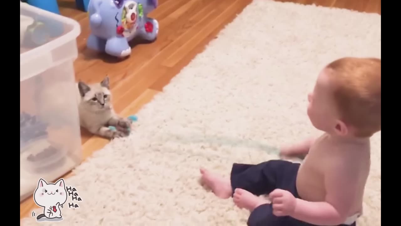 Funny and Cute baby Videos Part - 10