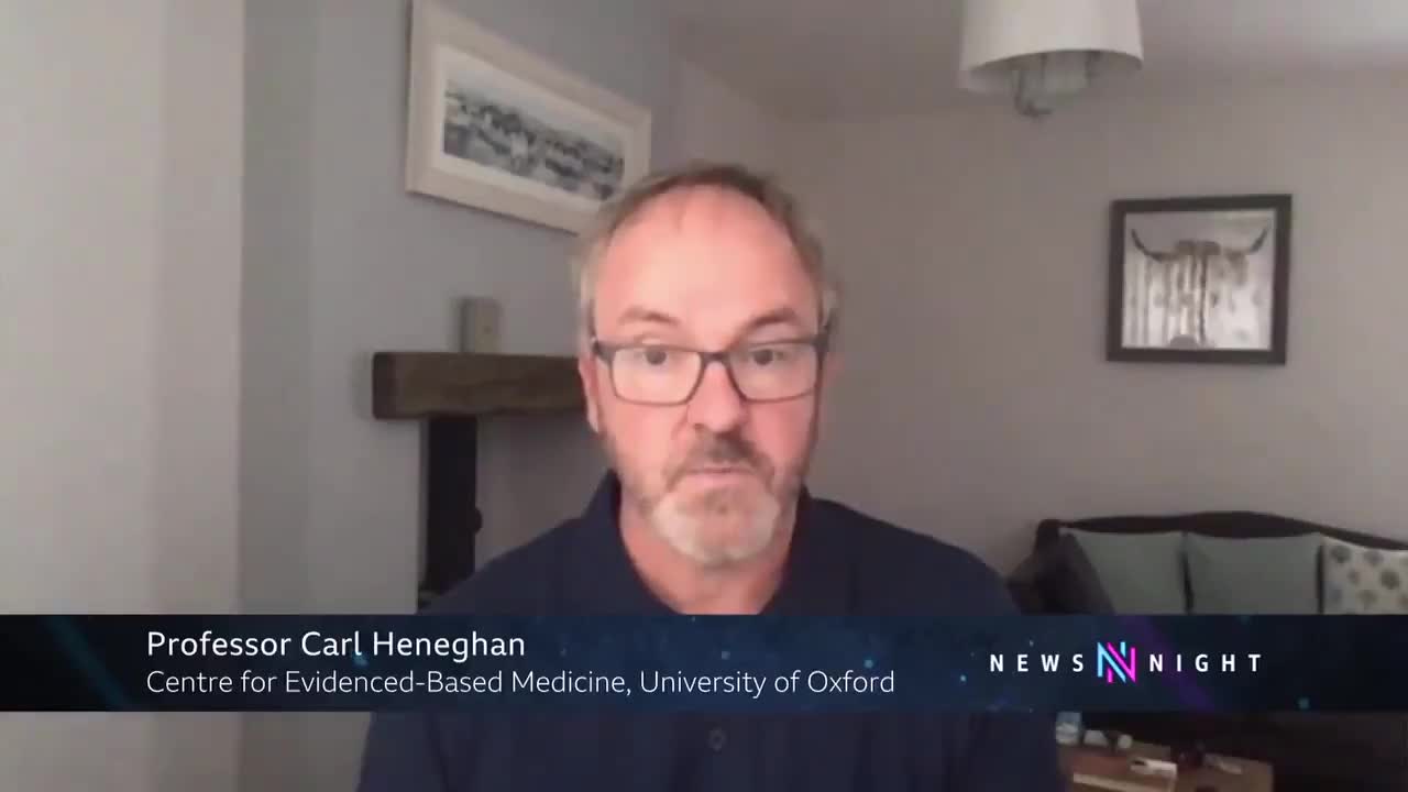 Prof. Carl Heneghan: High quality evidence for cloth masks suggest increased reinfection