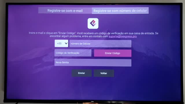 Como se cadastrar nos apps TV EXPRESS/RED PLAY/PIXPLAY