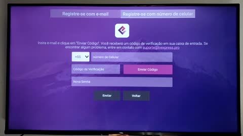 Como se cadastrar nos apps TV EXPRESS/RED PLAY/PIXPLAY