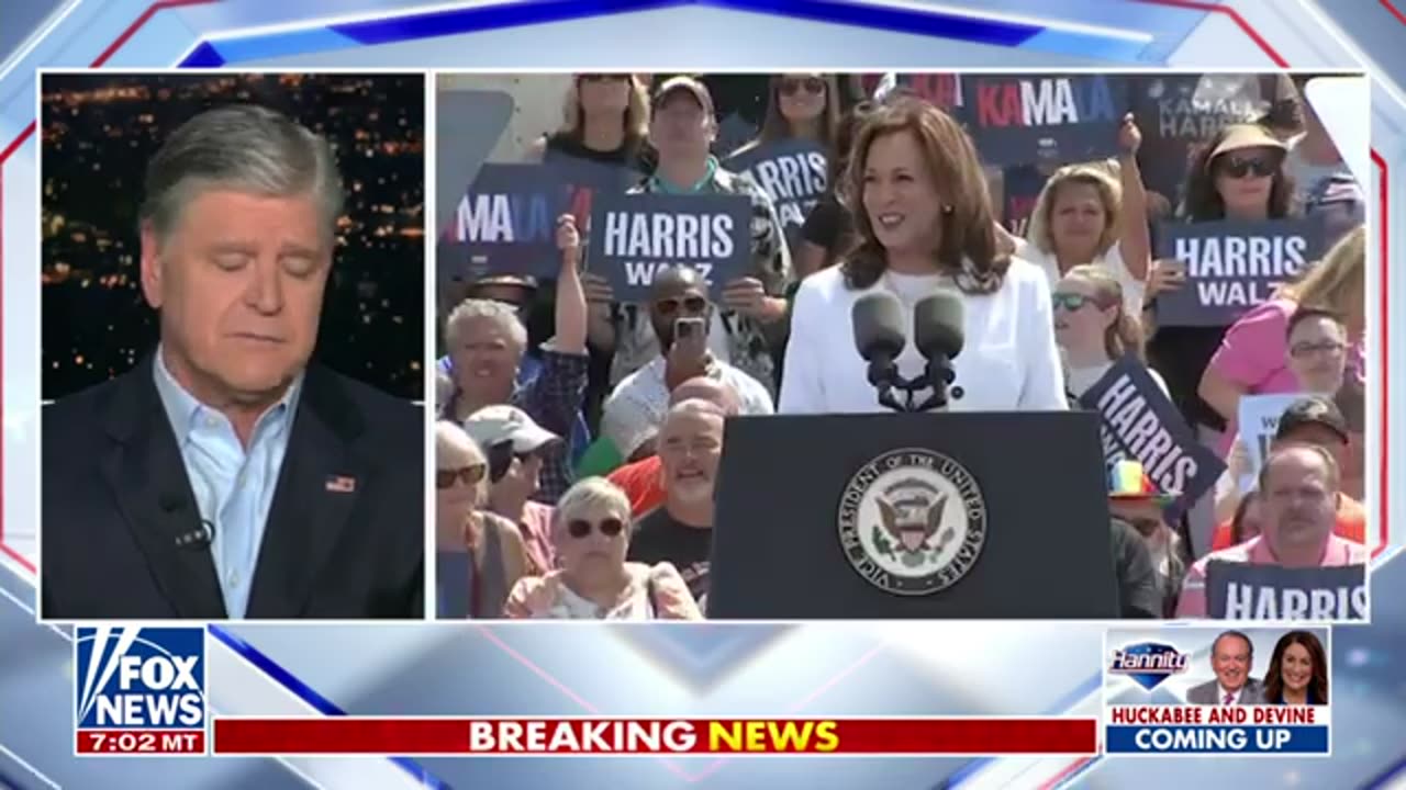 Sean Hannity_ Kamala and her campaign are 'flat-out' lying