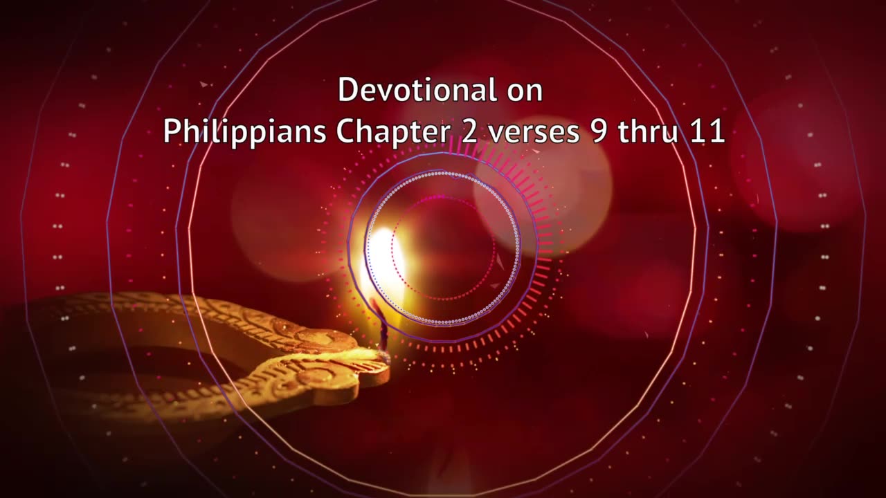 Devotional on Philippians 2:9-11