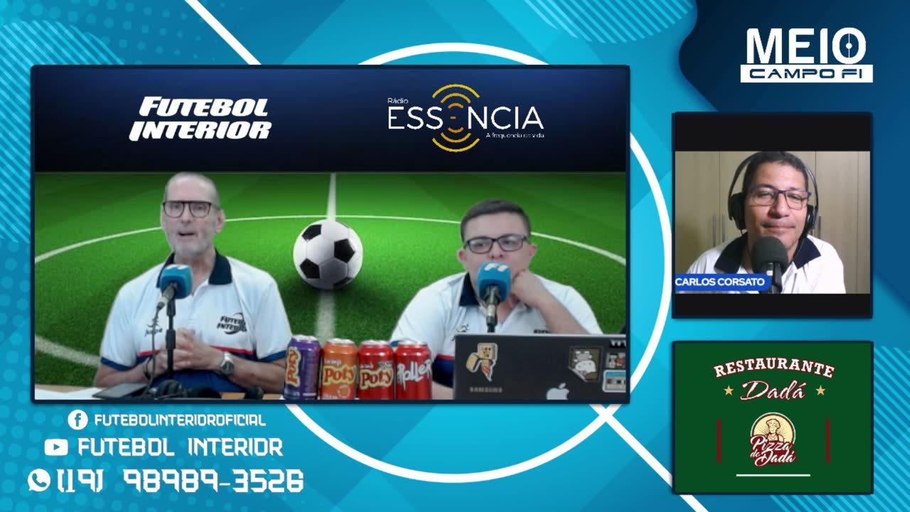 [AO VIVO] MEIO CAMPO FI - 17/10/2023
