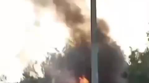 A Hezbollah rocket hit a house in the Israeli northern city of Kiryat Shmona