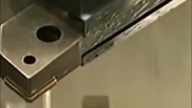When NC machine tool is processing
