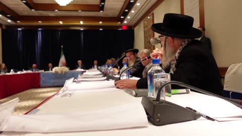 Rabbi Weiss speaks at meeting with Iran's President Pezeshkian