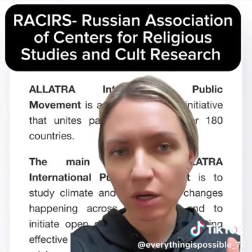 The TRUTH about ALLATRA IPM