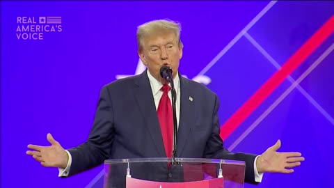 TRUMP at CPAC telling the story about the defeat of ISIS