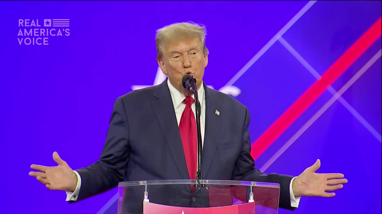 TRUMP at CPAC telling the story about the defeat of ISIS