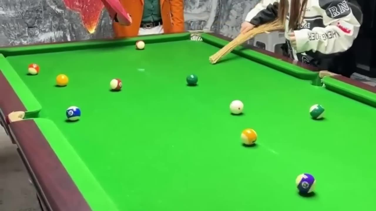 Funny Video Billiards million views