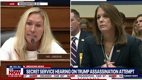 ASSASSINATION HEARING Majorie Taylor Greene grills Kim Cheatle at Trump assassination hearing