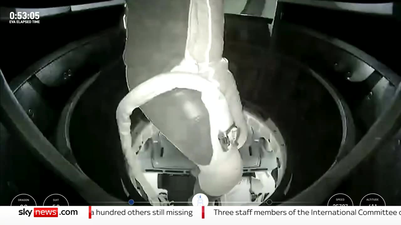 Tech billionaire takes part in SpaceX's first-ever private spacewalk