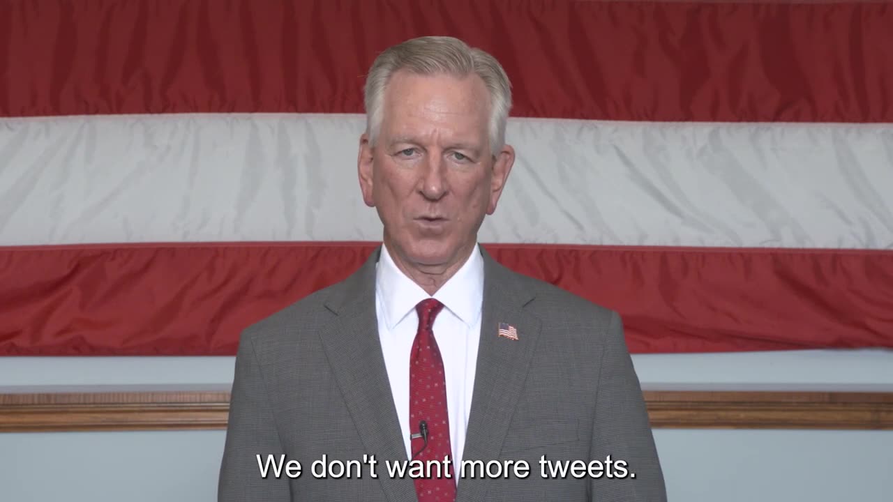 Senator Tuberville Calls for Increased Security Detail for President Trump