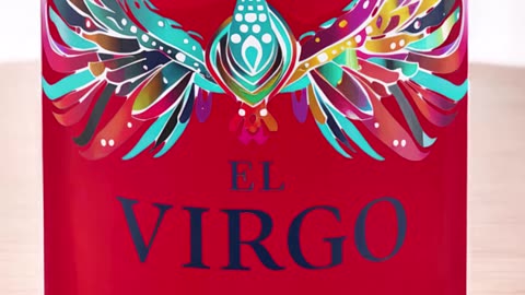 Sip in Style with This Bold El Virgo Glass! Who’s Joining? 🌟 #UniqueGlassware #VirgoVibes
