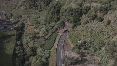 A Road That Runs Through a Rock