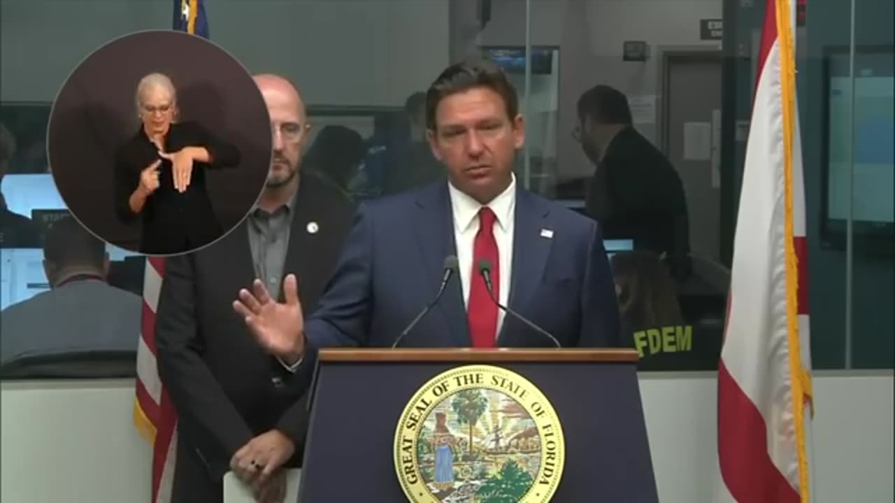 Florida Governor Ron DeSantis gives update on Storm Helene