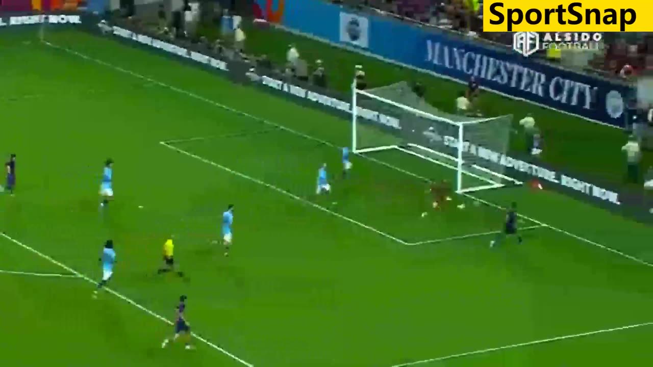 Barca vs Man City 4 -1 Penalties Shoot Out