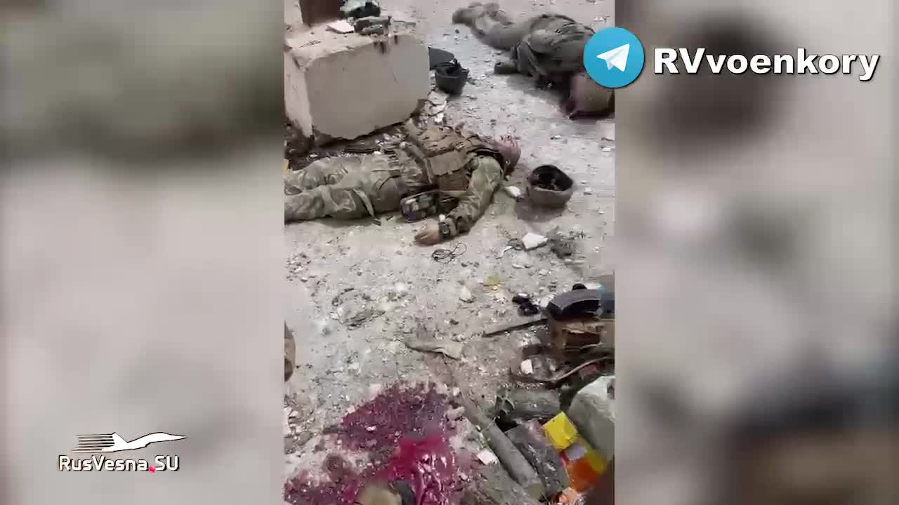 Ruská armáda prorazila frontu u Sversku, cesta je zasypána mrtvolami ukrajinských nacistů