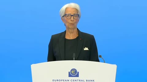 ECB President Lagarde: "Economic activity is slowing."