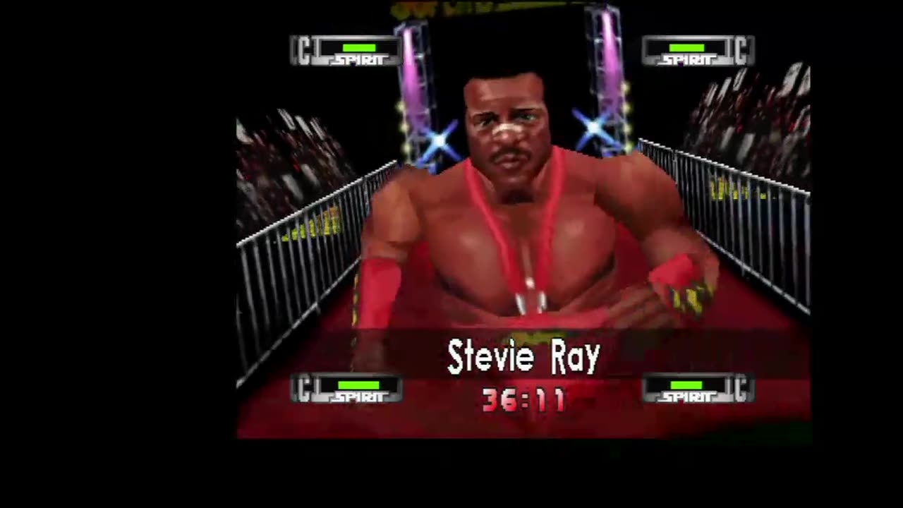 WCW Nitro - Stevie Ray - Ring Run